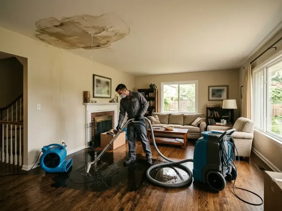 attic-pipe-burst-ceiling-drip-008 — frequently asked questions, Water Damage Restoration & Carpet Care in Welch, WV